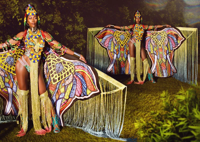 Carnival costumes: Hiring a designer.