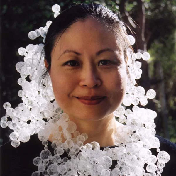 Jeweller Nora Fok's Bubblebath neckpiece in the Crafts Council Collection